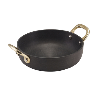 Сковорода для подачі 13.5*3.5 см, 400 мл, кругла, алюмінієва, GenWare