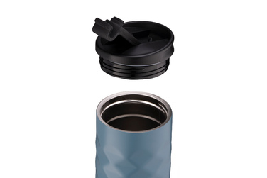 ARDESTO Термочашка Bright City 400 мл, темно-синій, нержавіюча сталь