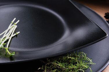 Набір тарілок на 6 персон, 6 тарілок 25x25 см Konsimo