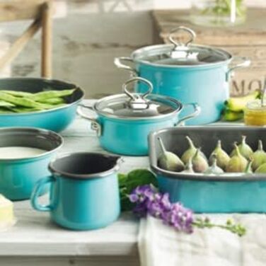 Молочник 12 см, 1 л NOUVELLE CRYSTAL BLUE 0672-037 Riess