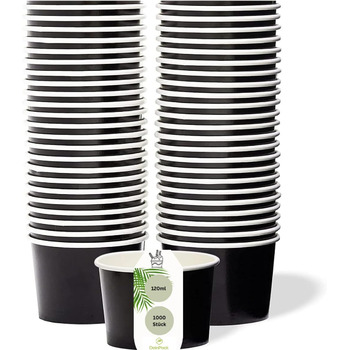 Набір паперові стаканчики для морозива 1000 шт. 120 мл DeinPack