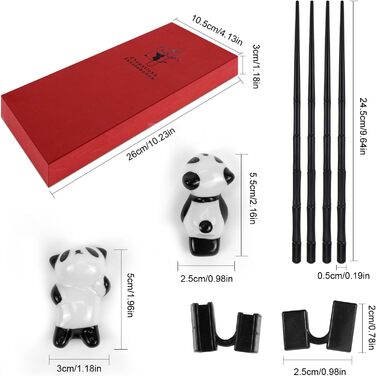 Палички для їжі зі скловолокна для суші 2 пари YNOYMO