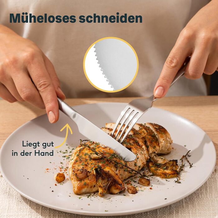 Набір столових приборів на 12 осіб, 60 предметів Silberthal