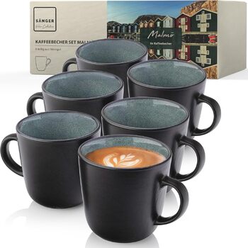 розмір: кавові кружки 6 штук