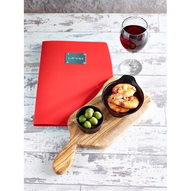 Доска, 38х18 см, из цельного оливкового дерева, GenWare