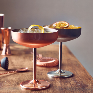Келих для коктейлю 300 мл, Coupe, мідне покриття, GenWare
