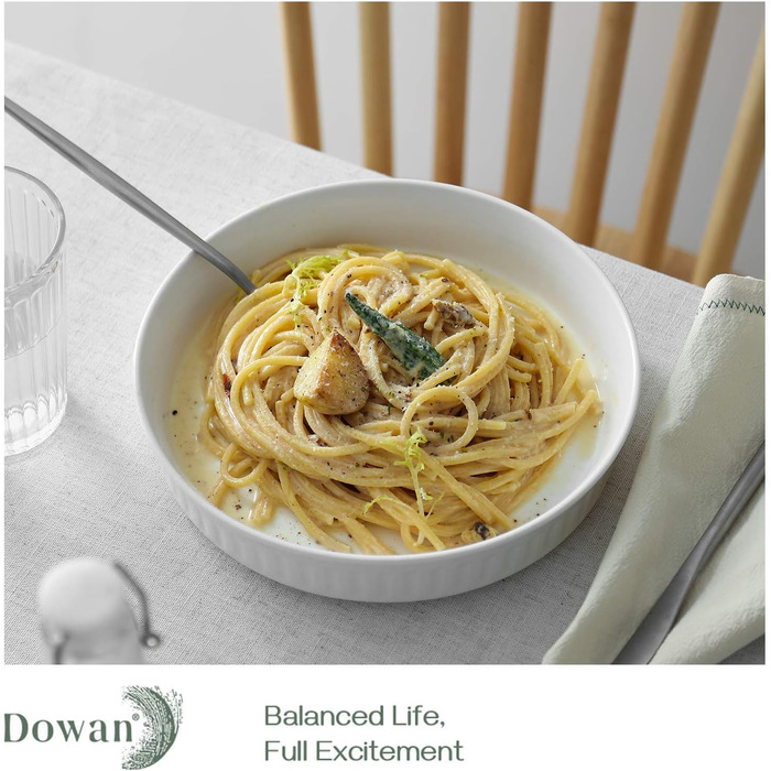 Набір сковорідок для кіша з 2-8-дюймової керамічної форми для пирога для випічки, порцелянова форма для торта Глибоке блюдо для пирога, піци, кіша без скоринки, курячий горщик, кругла форма для подачі макаронів Придатна для мікрохвильової печі, біла