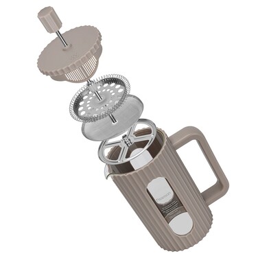 Заварювальний чайник Fissman з поршнем 600 мл скляна колба (9145)