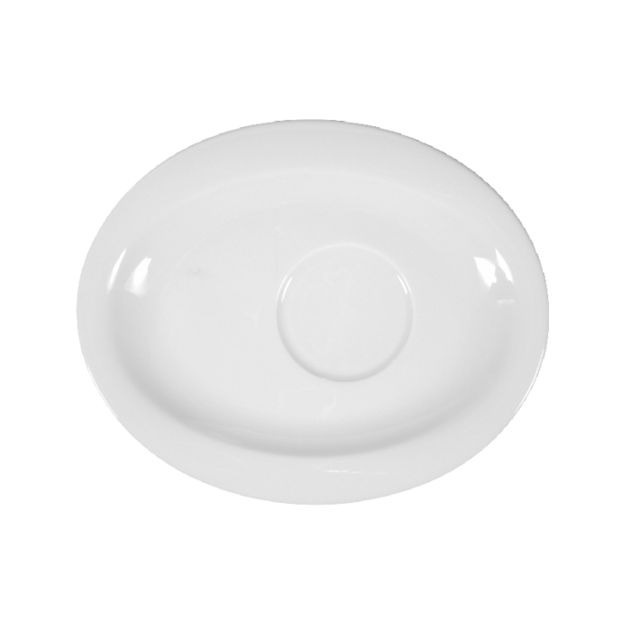 Блюдце до чашки овальне 19 см біле Top Life Seltmann