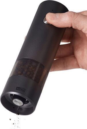 Млин для солі та перцю електричний 17 см, набір 2 предмети, світло-сірий/темно-сірий i.Mill AdHoc