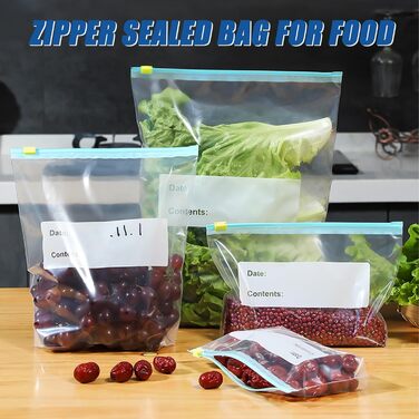 Вакуумні пакети 30 пакетів 10,5 х 19,5/15 х 23/ 32,5 х 26 см ZDNT