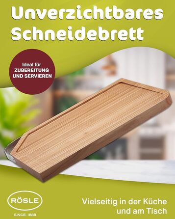 Дошка обробна 36x24 см Rosle