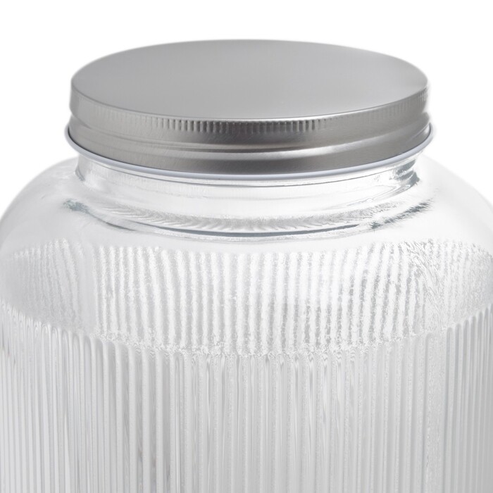 Діспенсер для напоїв 3,9 л скло Fissman