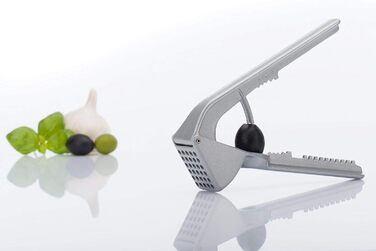 Прес для часнику Westmark - Premium Graphite Edition - з очисним елементом - не потребує очищення - для часнику, імбиру та інших - менше зусиль (Extracta)