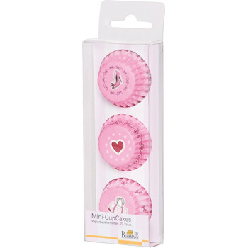 Набір форм для випічки міні-капкейков, 72 шт, 4,5 см, Cake in the City RBV Birkmann