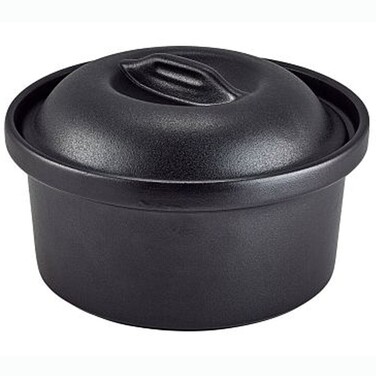 Каструля для подачі 20x10 см, 1500 мл, ефект чавуну, GenWare