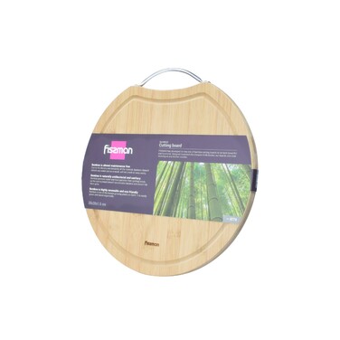 Обробна дошка для мяса, овочів і фруктів Fissman 30x30x1,6 см (8774)
