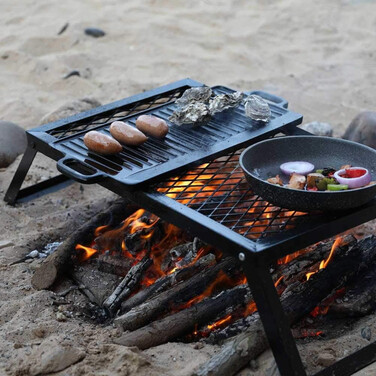 Чавунна плита-планча з ручками 51х23х1,5 см GRILLI 777183 Код: 012706