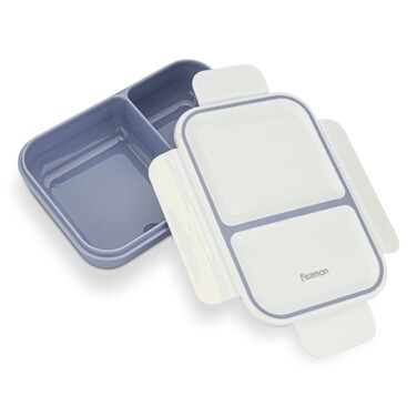 Ланч-бокс с двома відділенням Fissman 20х14х5см / 800 мл (6749)