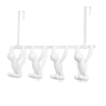 Вішак наддверних buddy 4 гачка біла Umbra