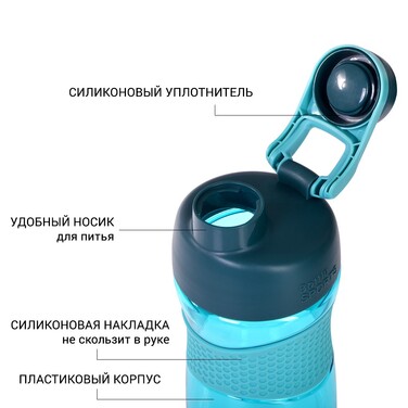 Пляшка для води Fissman 880 мл (6934)