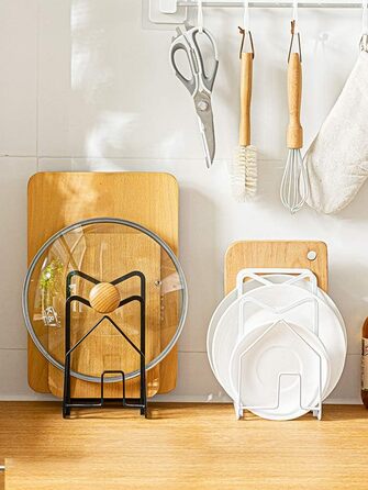 Підставка для обробних дощок 12,5x14,5x21,5 см, чорний LINFIDITE