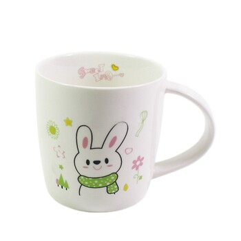 Кружка Fissman 340 мл Зайченя (9381)