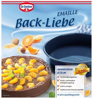 Форма для випічки кругла зі знімним дном Ø 28 см Back - Liebe Dr. Oetker