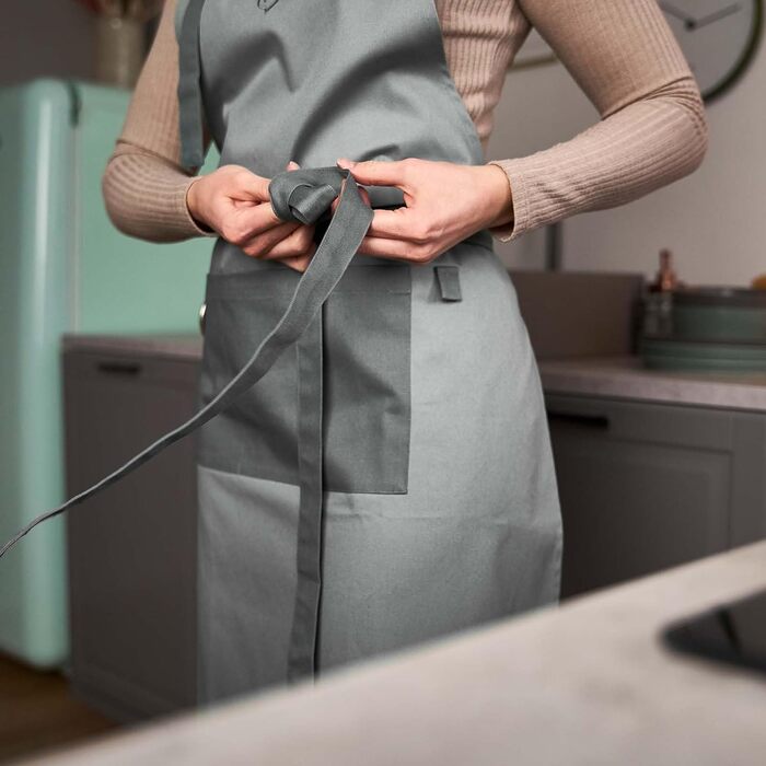 Фартух кухонний сірий Springlane Kitchen