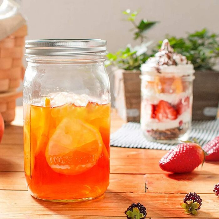 Банки з кришками для консервації 960 мл Tebery