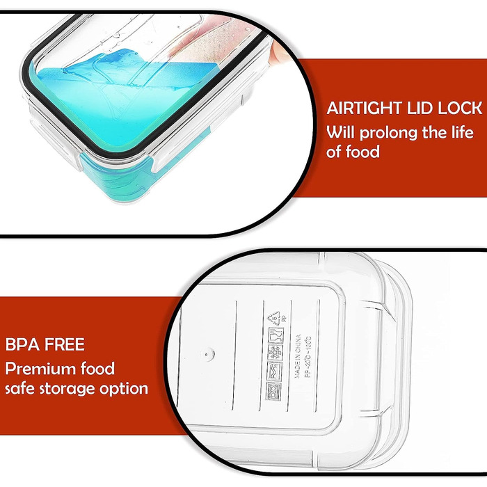 Набір ємностей для зберігання, 16 предметів, Skroam