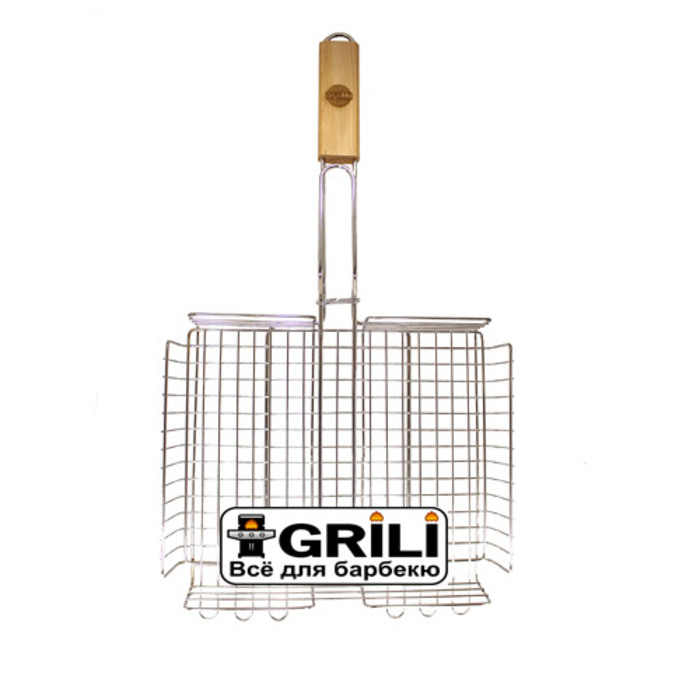 Маленькая решетка-гриль для барбекю 31 х 26,5 см GRILLI