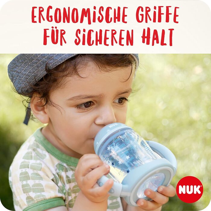 Пляшечка для годування 150 мл, синій NUK