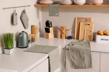 Рукавичка Ardesto Oliver, 18х30см, 100% бавовна, нап-ч: ватин, зелений