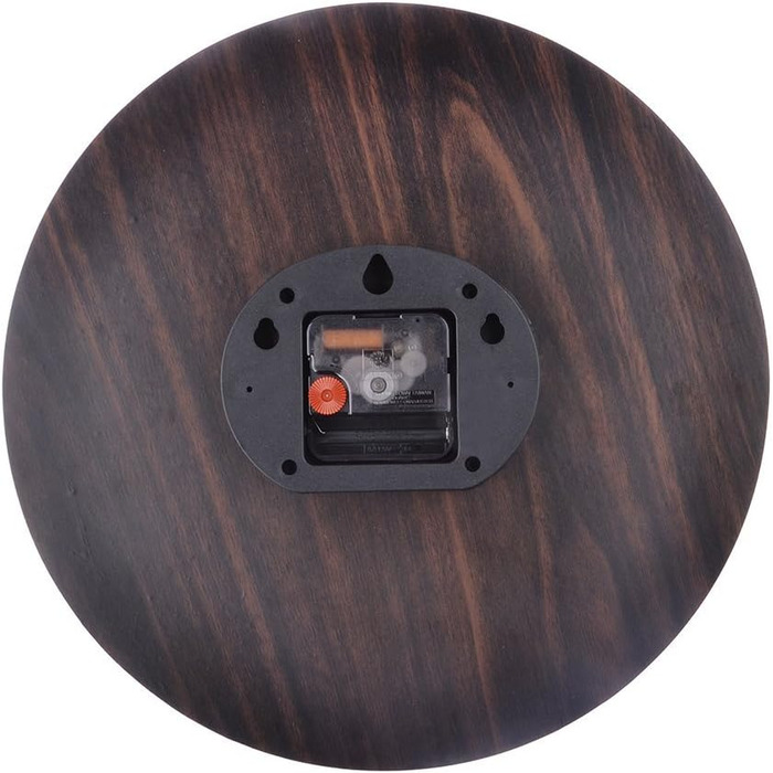 Настінний кухонний годинник YOAI, вінтажний, пошарпаний ШИК, античний, ностальгічний, сільський, кварцовий годинник з МДФ з безшумним механізмом, 12 дюймів/30 см Ø (Лондон 1887)