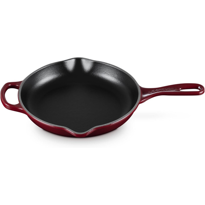 Сковорода 23 см чугунная, гранатовый Signature Le Creuset