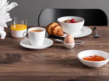 Чашка для яєць 5х3 см, білий Rock Blanc Manufacture Villeroy & Boch