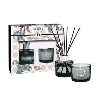 Дифузор Maison Berger Paris ADAGIO, 80 мл та свічка 80 гр. з ароматом VELVET OF ORIENT