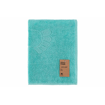 ARDESTO Килимок для ніг махровий Benefit, 50х70см, 100% бавовна, аква