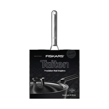 Сотейник з кришкою Fiskars Taiten OPTIHEAT 26 см (1066949)