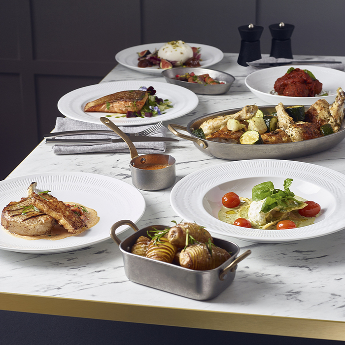 Тарілка 28 см, Incise Porcelain Solara, GenWare