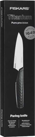 Нож для корнеплодов Fiskars Titanium 10 см (1027297)