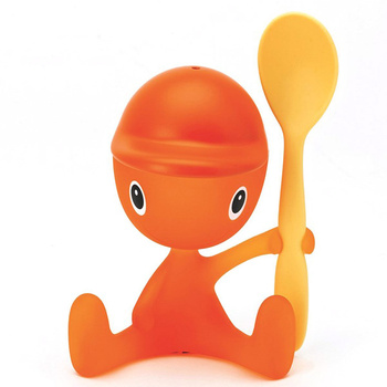 Тримач для яйця 8 х 11,5 х 9 см помаранчевий Cico Alessi
