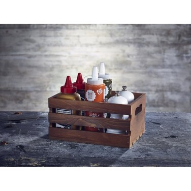 Ящик темный деревянный 21.5x15x10.8 см, GenWare