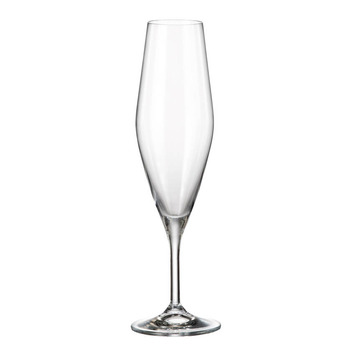 Келихи для шампанського 220 мл Gavia 6 шт 9433 BOHEMIA