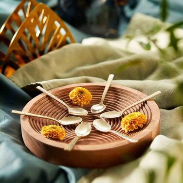 Набір столових приборів Amefa PVD Felicity, чорні столові прибори, столові прибори з 24 предметів чорні, для 6 осіб, нержавіюча сталь 18/0, сталь з лезом 13/0, ручка з молотком, з ножем, виделкою, ложкою та кавовою ложкою (ложка мокко/еспресо, 6 шт. , шам