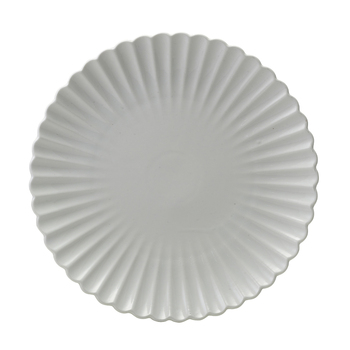 Блюдо 30 см, Incise Porcelain Scalloped, GenWare