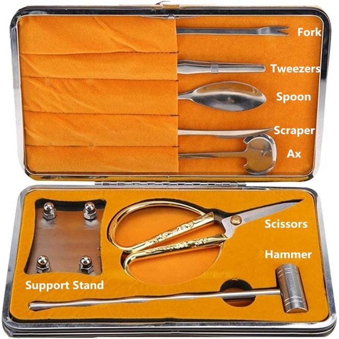 Набір інструментів для морепродуктів з 8 предметів Hztyyier