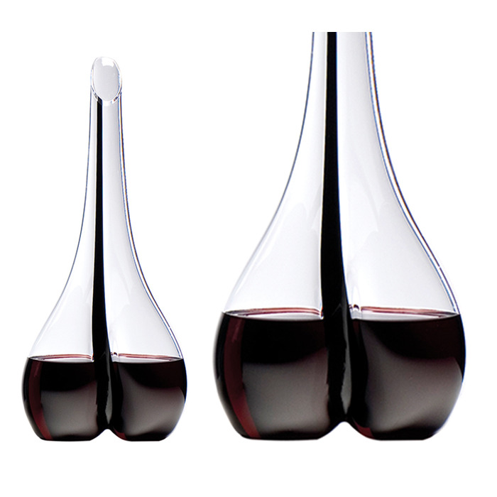 Декантер Black Tie Smile 1,41 л, кришталь, ручна робота, Riedel