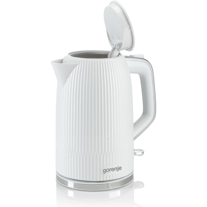 Gorenje Электрочайник 1.7л, Strix-контроль, белый матовый